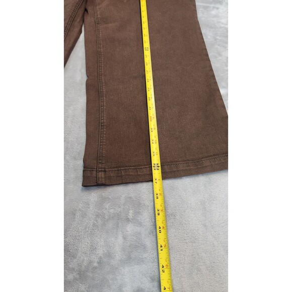Susan Graver Women's W18P Brown Jeans NWT - Picture 8 of 9